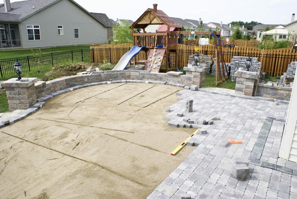 driveways paving in action