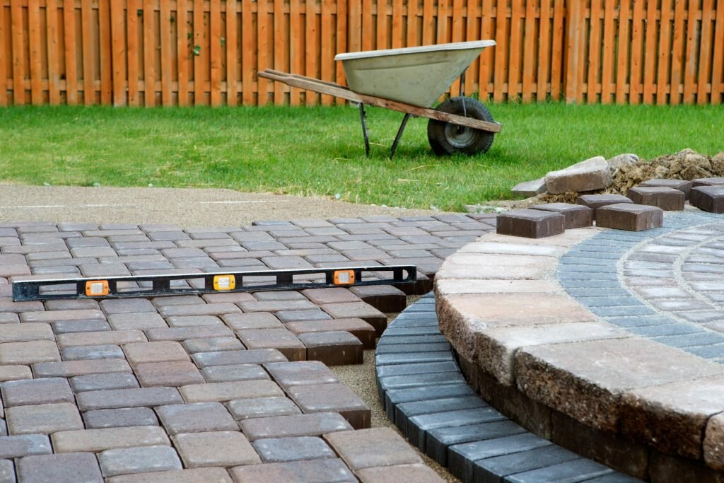 leveling paving stone contractor